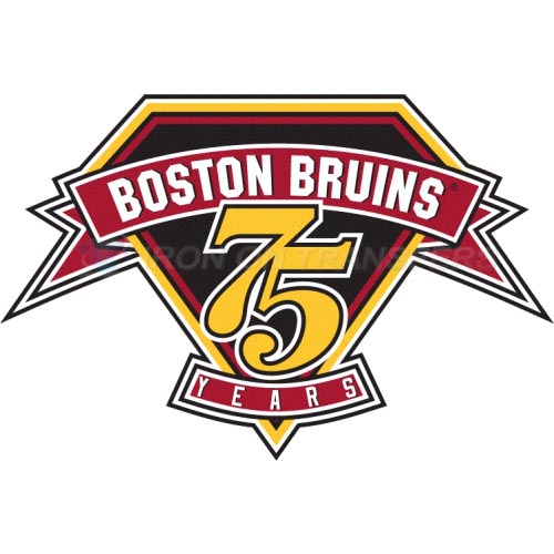 Boston Bruins Iron-on Stickers (Heat Transfers)NO.74